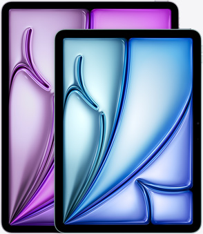 iPad Air 11 inci dan 13 inci menampilkan perbedaan ukuran