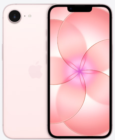 iPhone 17e warna pink lembut